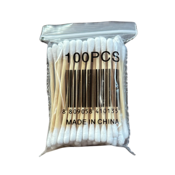 Cotton Wooden Ear Cleaning Buds
